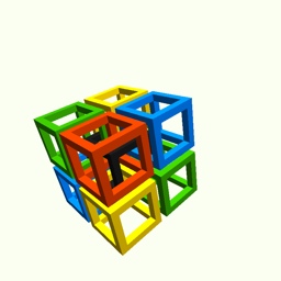 The combined colored cubes by mattinater